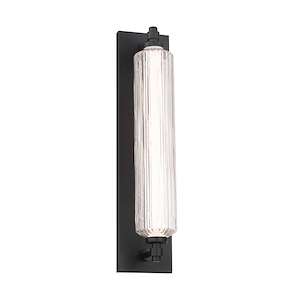 Portos - 20W 1 LED Outdoor Wall Mount-25 Inch Tall and 6.38 Inch Wide - 1421283