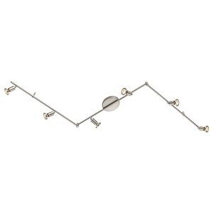 Buzz - 6 Light Track Light In Transitional Style-4.38 Inches Tall and 4.5 Inches Wide