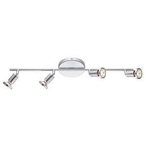 Buzz - 4 Light Track Light In Transitional Style-3.63 Inches Tall and 4.5 Inches Wide - 667195
