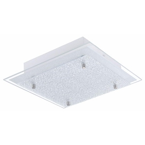 Priola - 9.7W 1 LED Flush Mount In Contemporary Style-3.13 Inches Tall and 11 Inches Wide - 1256939