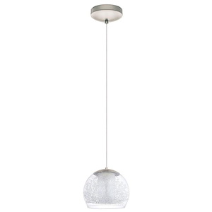Altone 1 - 4.4W 1 LED Pendant-7.5 Inches Tall and 7.5 Inches Wide