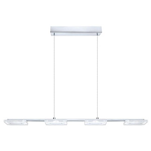 Cartama - 72W 4 LED Pendant-4.33 Inches Tall and 31 Inches Wide