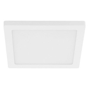 Trago 9-S - 1-Light Square Led Ceiling / Wall Light - White Finish - White Acrylic