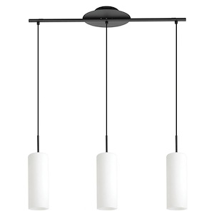 Troy 3 - 3 Light Pendant In Transitional Style-10.63 Inches Tall and 6.25 Inches Wide