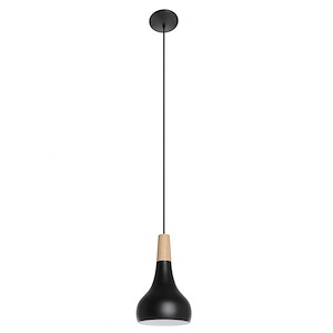 Sabinar - 1 Light Pendant In Transitional Style 7.87 Inches Tall And 7 Inches Wide