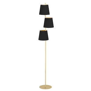 Almeida 2 - 3 Light Floor Lamp In Transitional Style 65.75 Inches Tall And 11.81 Inches Wide - 1100626