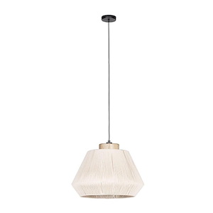 Lanier - 1 Light Pendant-8.27 Inches Tall and 19 Inches Wide - 1329702
