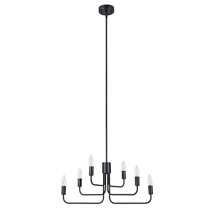 Portofino - 6 Light Chandelier-11 Inches Tall and 24.3 Inches Wide - 1297482