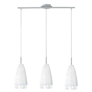 Crash - 3 Light Pendant In Transitional Style-59 Inches Tall and 4.38 Inches Wide - 1010339