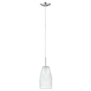 Crash - 1 Light Pendant In Transitional Style-59 Inches Tall and 5.13 Inches Wide