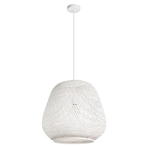 Dembleby - 1 Light Pendant-19 Inches Tall and 20 Inches Wide - 1329939