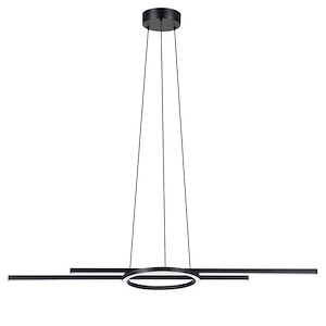 Zillerio - 72W 3 LED Pendant-1 Inches Tall and 11.81 Inches Wide