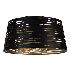 AkersMill-3LightFlushMount-10.12InchTalland18.98InchWide - 1370254