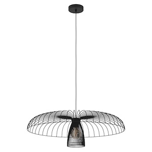 Champerico - 1 Light Chandelier-9.45 Inches Tall and 30.43 Inches Wide