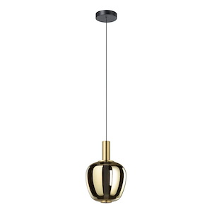 Fruitera - 7.5W 1 LED Pendant-15.16 Inch Tall and 9.84 Inch Wide - 1418303