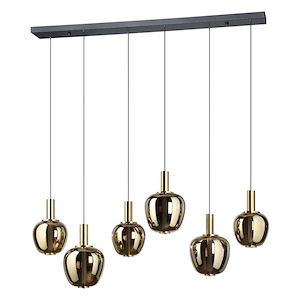 Fruitera - 36W 6 LED Pendant-15.16 Inch Tall and 13.03 Inch Wide - 1418305