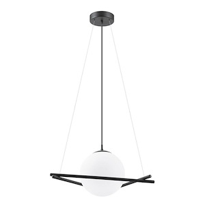Salvezinas - 1 Light Pendant In Modern Style-11.63 Inches Tall and 23 Inches Wide