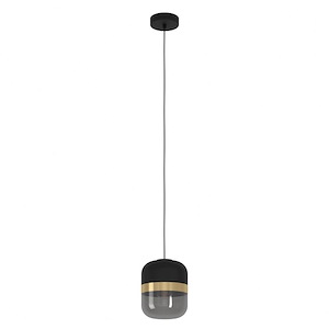Sinsiga - 1 Light Pendant In Transitional Style 8 Inches Tall And 6.7 Inches Wide