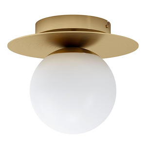 Arenales - 1 Light Flush Mount In Transitional Style 9 Inches Tall And 10.83 Inches Wide - 1100631