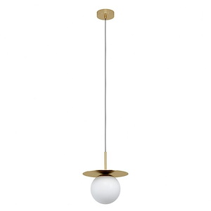 Arenales - 1 Light Pendant In Transitional Style 8 Inches Tall And 10.83 Inches Wide - 1100632