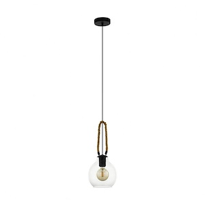 Roding - 1 Light Pendant In Transitional Style 8 Inches Tall And 7 Inches Wide