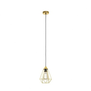 Tarbes - 15W 1 Led Pendant In Transitional Style 9.25 Inches Tall And 6.75 Inches Wide