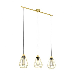 Tarbes - 135W 3 Led Pendant In Transitional Style 10 Inches Tall And 6.3 Inches Wide