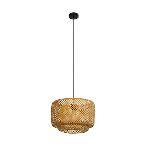 Hettonle - 1 Light Pendant In Modern Style-11.59 Inches Tall and 16.5 Inches Wide