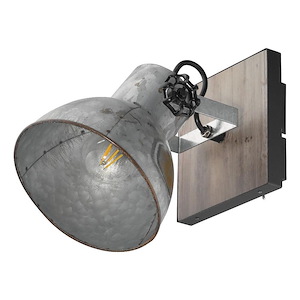 Barnstaple - 1 Light Wall Sconce In Industrial Style-9.38 Inches Tall and 6.88 Inches Wide