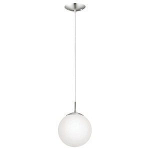 Rondo - 1 Light Pendant In Mid-Century Modern Style-8.5 Inches Tall and 7.88 Inches Wide - 304764