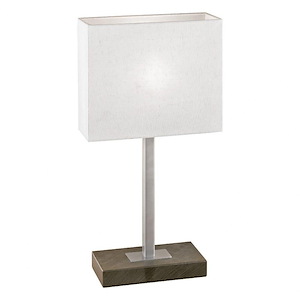 Pueblo 1 - 1 Light Table Lamp In Transitional Style-18.88 Inches Tall and 4 Inches Wide