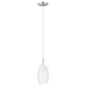 Batista 1 - 1 Light Pendant In Transitional Style-7.88 Inches Tall and 4.75 Inches Wide