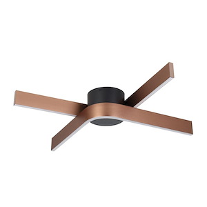 Folcino - 31W 2 LED Flush Mount-5.51 Inch Tall and 15.83 Inch Wide - 1418310