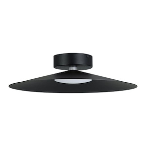 Conomavilla - 17W 1 LED Flush Mount-4.37 Inch Tall and 17.72 Inch Wide - 1418313