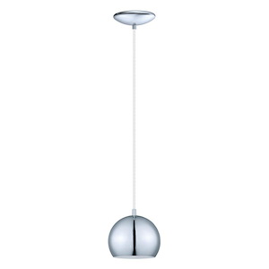 Petto - 1 Light Pendant In Contemporary Style-4.88 Inches Tall and 5.88 Inches Wide - 1261435