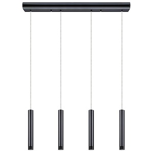 Raparo - 17.6W 4 LED Pendant In Contemporary Style-9.88 Inches Tall and 5.25 Inches Wide