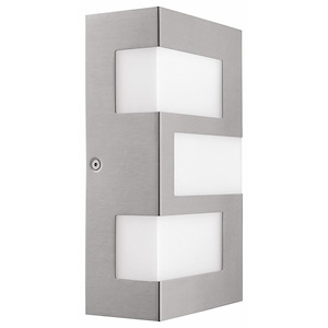 Ralora - 7.5W 3 LED Outdoor Wall Sconce In Contemporary Style-9.5 Inches Tall and 5.5 Inches Wide