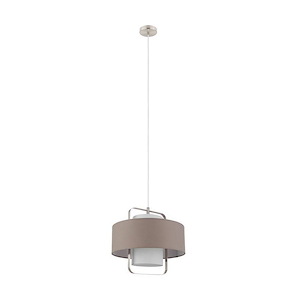 Fontao - 1 Light Pendant-13.75 Inches Tall and 13.75 Inches Wide