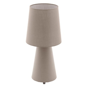 Carpara - 2 Light Table Lamp In Contemporary Style-18.5 Inches Tall and 8.63 Inches Wide