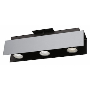 Viserba - 15W 3 LED Track Light In Industrial Style-4.38 Inches Tall and 4.5 Inches Wide - 732599