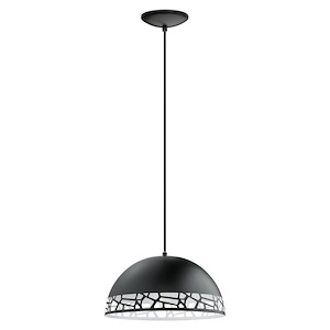 Savignano - 1 Light Pendant In Contemporary Style-7.5 Inches Tall and 15 Inches Wide - 1221860