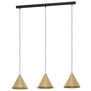 Narices - 3 Light Pendant In Transitional Style 7.11 Inches Tall And 4.33 Inches Wide - 1100648