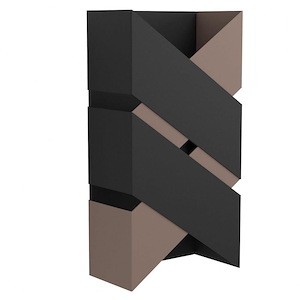 Gurare - 10W 2 Led Wall Sconce In Transitional Style 9.45 Inches Tall And 2 Inches Wide