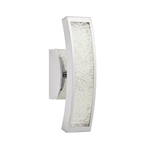 Crushed Ice - 13.5 Inch 1 Led Wall Sconce - 480424