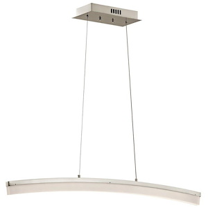 Valencia - 39.25 Inch 1 Led Linear Chandelier