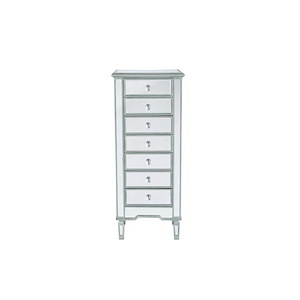 Reflexion - 7 Drawers Lingerie Chest In Modern Style-48 Inches Tall and 15 Inches Wide - 688743