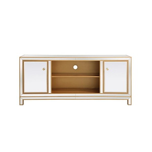 Reflexion - TV Stand In Modern Style-26 Inches Tall and 18 Inches Wide