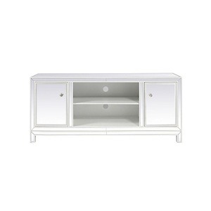 Reflexion - Mirrored TV Stand-26 Inches Tall and 60 Inches Length