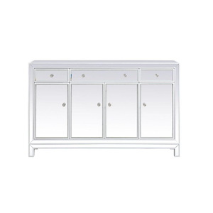 Reflexion - 3 Drawers 4 Doors Buffet Cabinet In Modern Style-36 Inches Tall and 13 Inches Wide - 688742