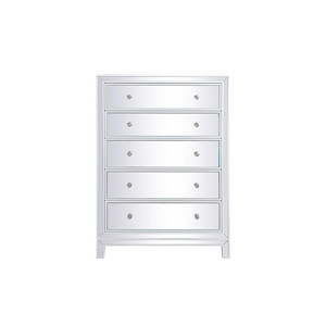 Reflexion - 5 Drawer Cabinet In Modern Style-48 Inches Tall and 16 Inches Wide - 688728